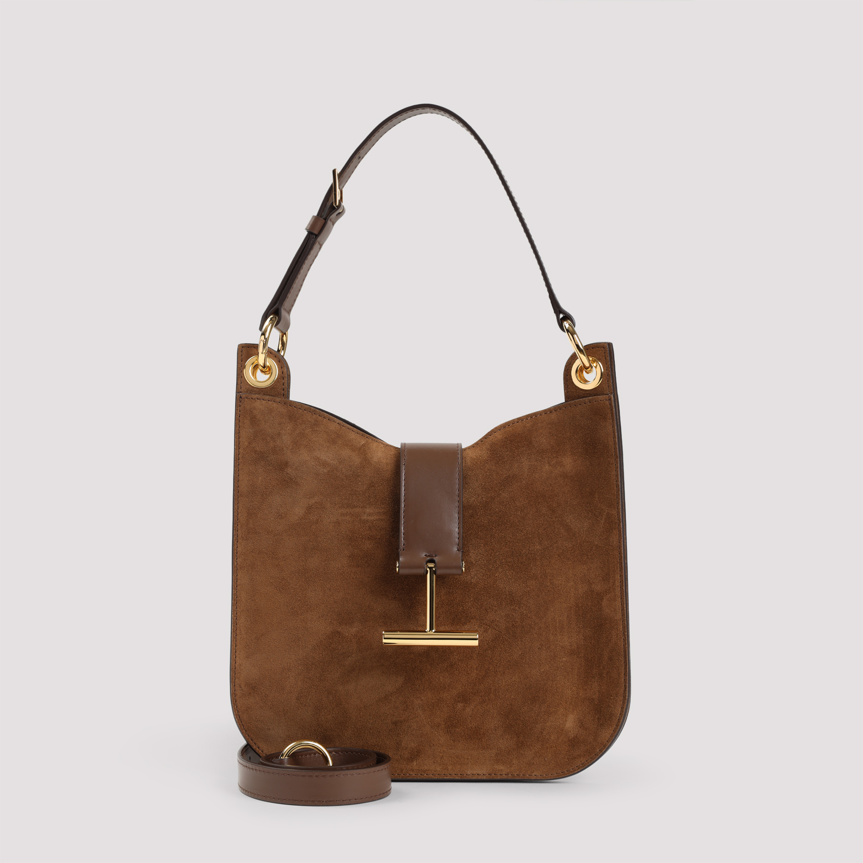 Tom Ford Women's Brown Crossbody Bag Calf Leather