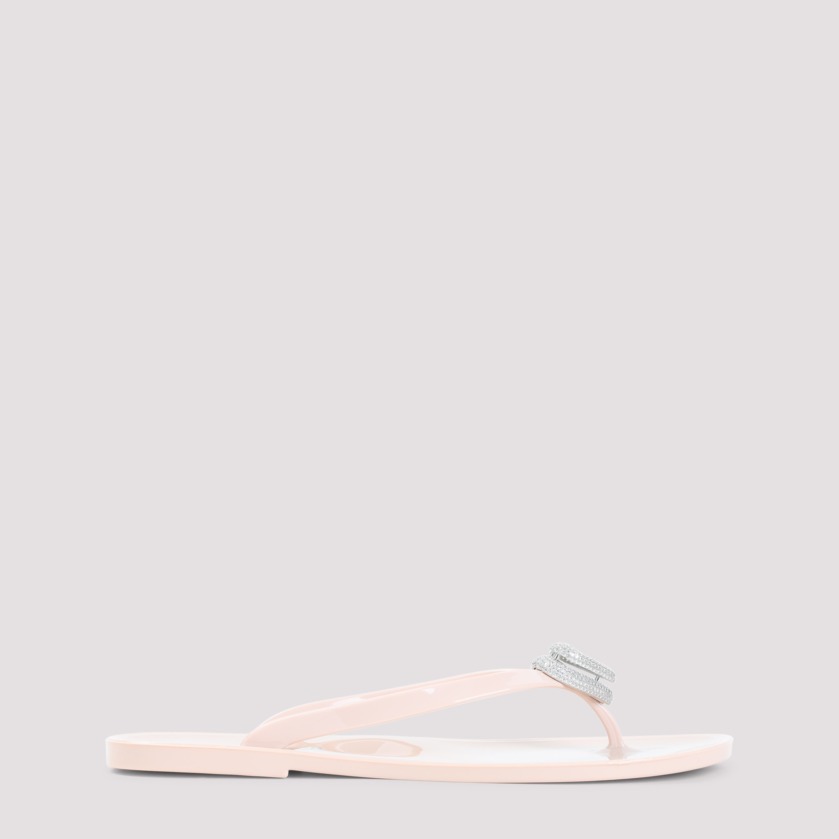 Mach & Mach Women's Nude & Neutrals Double Heart Sandals Pvc