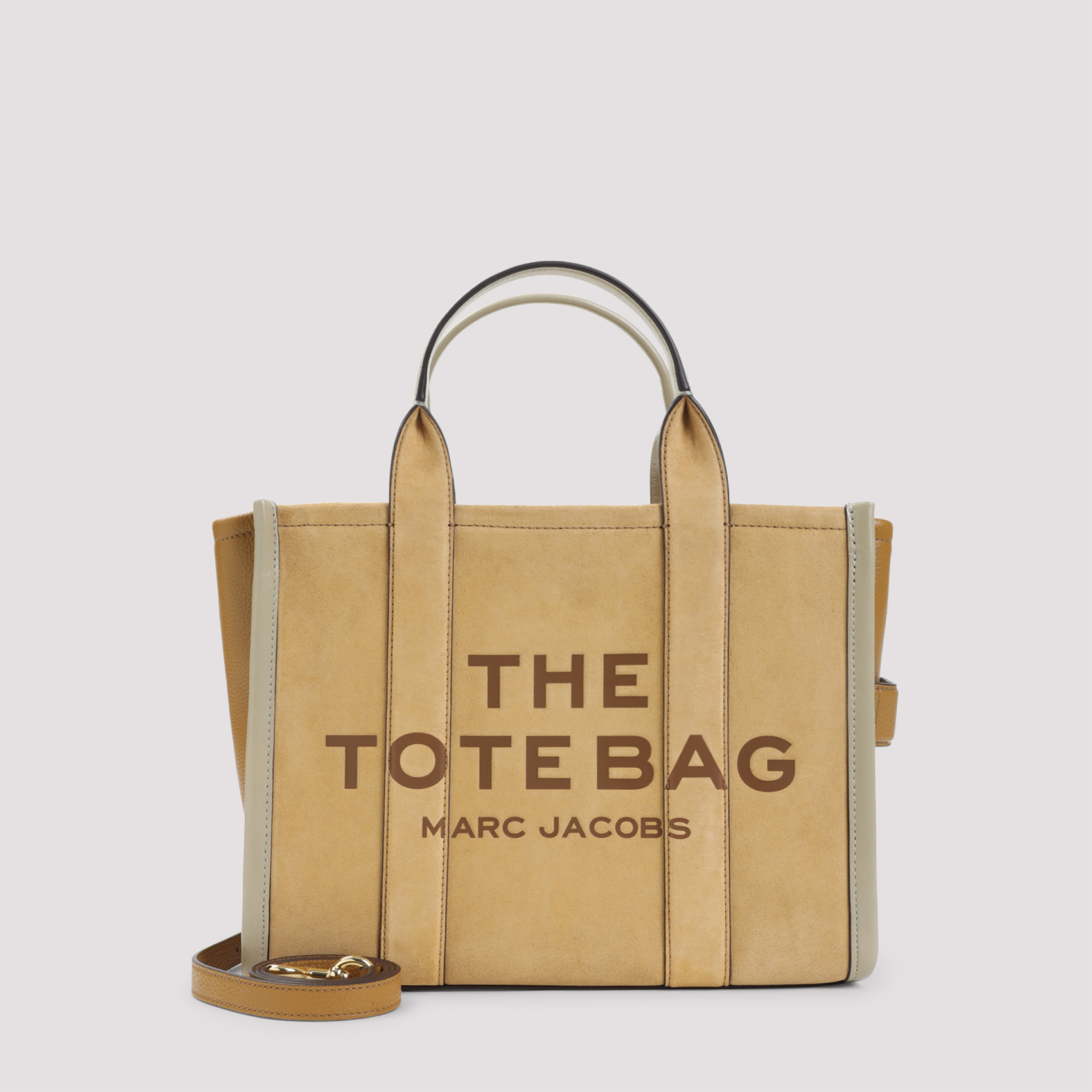 Marc Jacobs Women's Nude & Neutrals The Medium Tote Bag Suede Leather