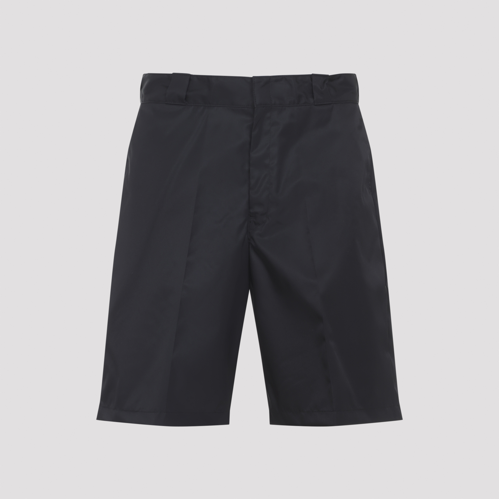 Prada Men's Black Re-Nylon Bermudas Polyamide Pant