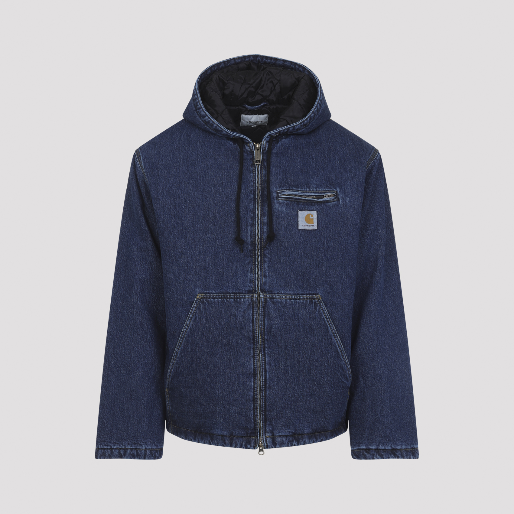 Carhartt Wip Men's Blue Cleveland Jacket Cotton