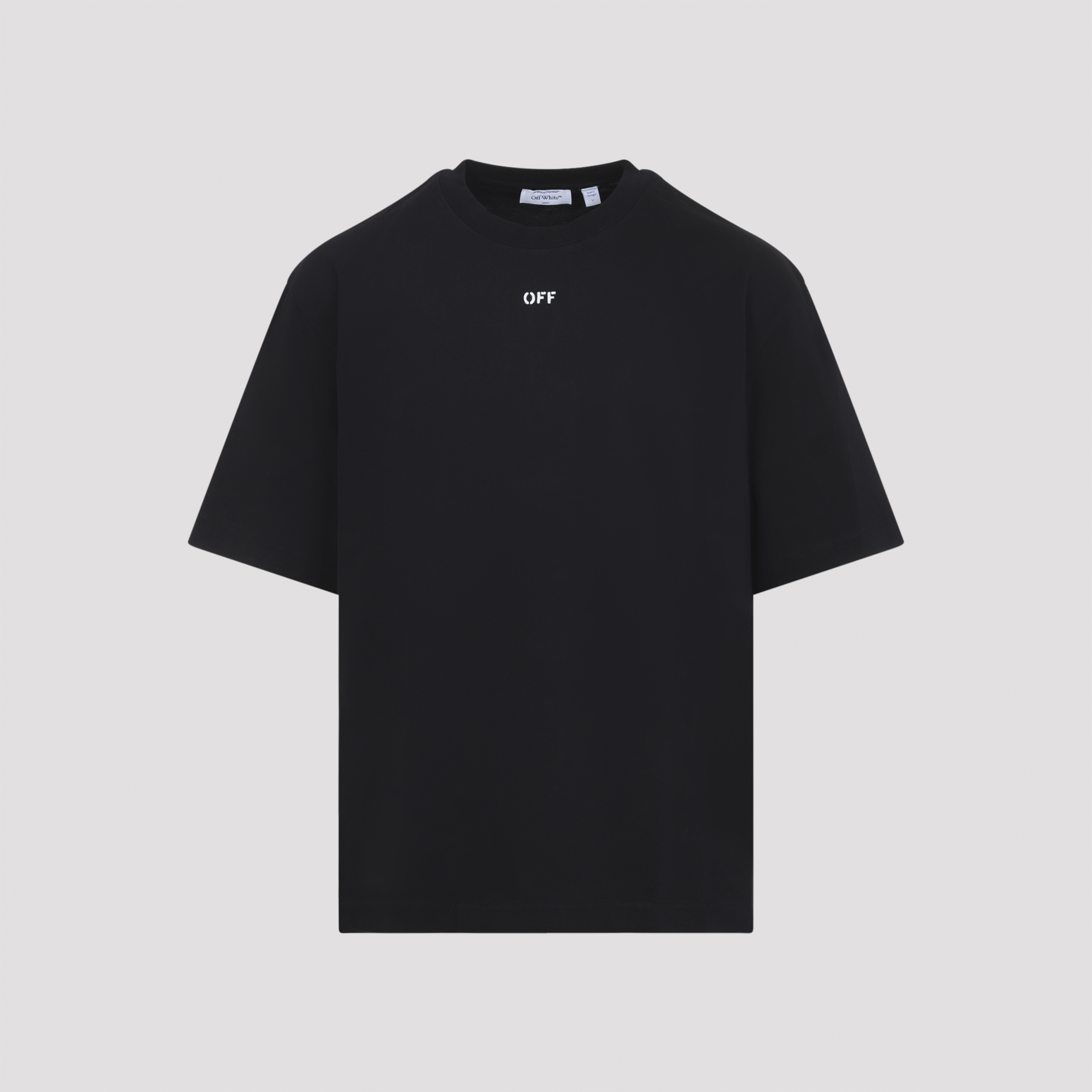 Off-White Men's Black Chain Araldic Arrow Skate T-Shirt Cotton Tshirt