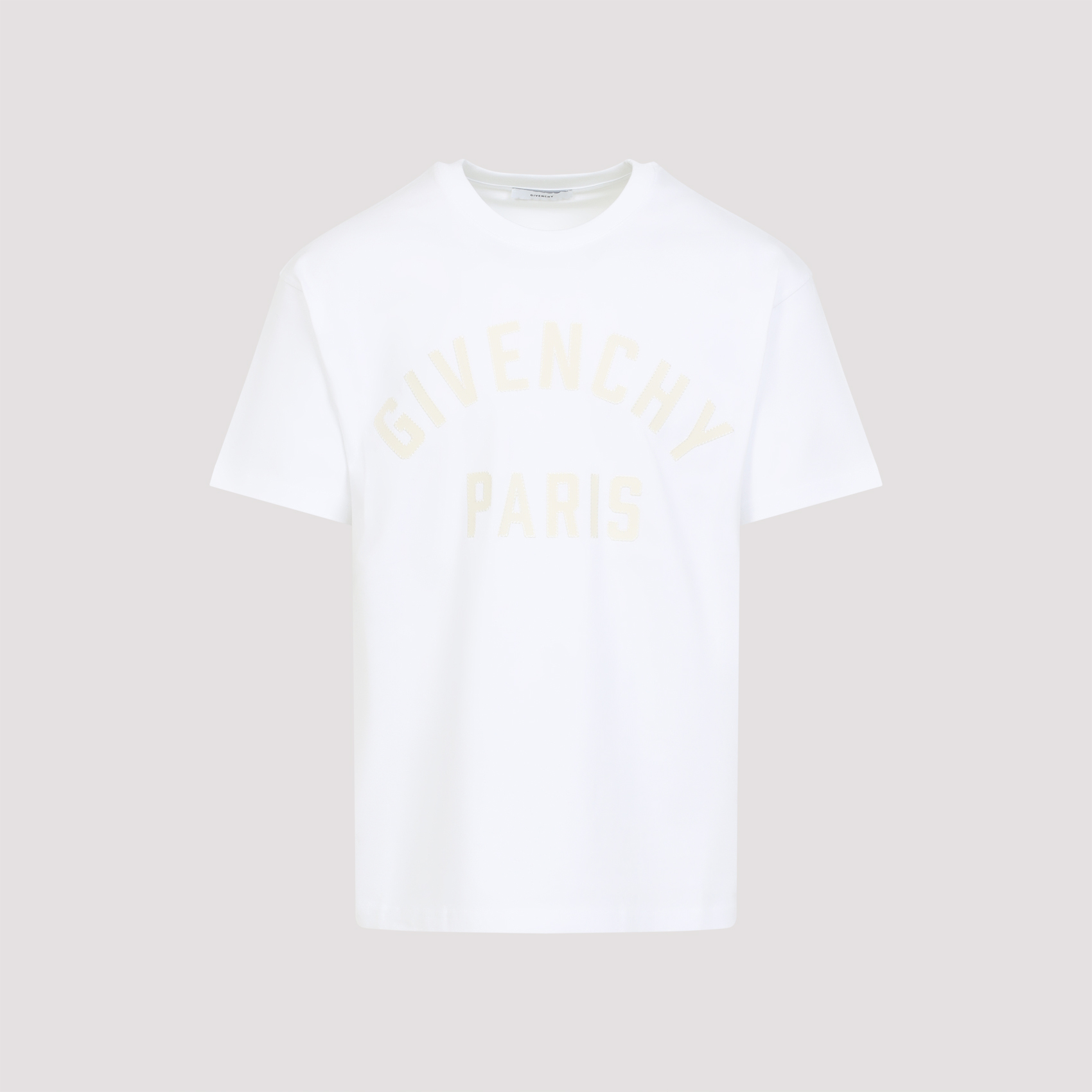 Givenchy Men's White T-Shirt Cotton Tshirt