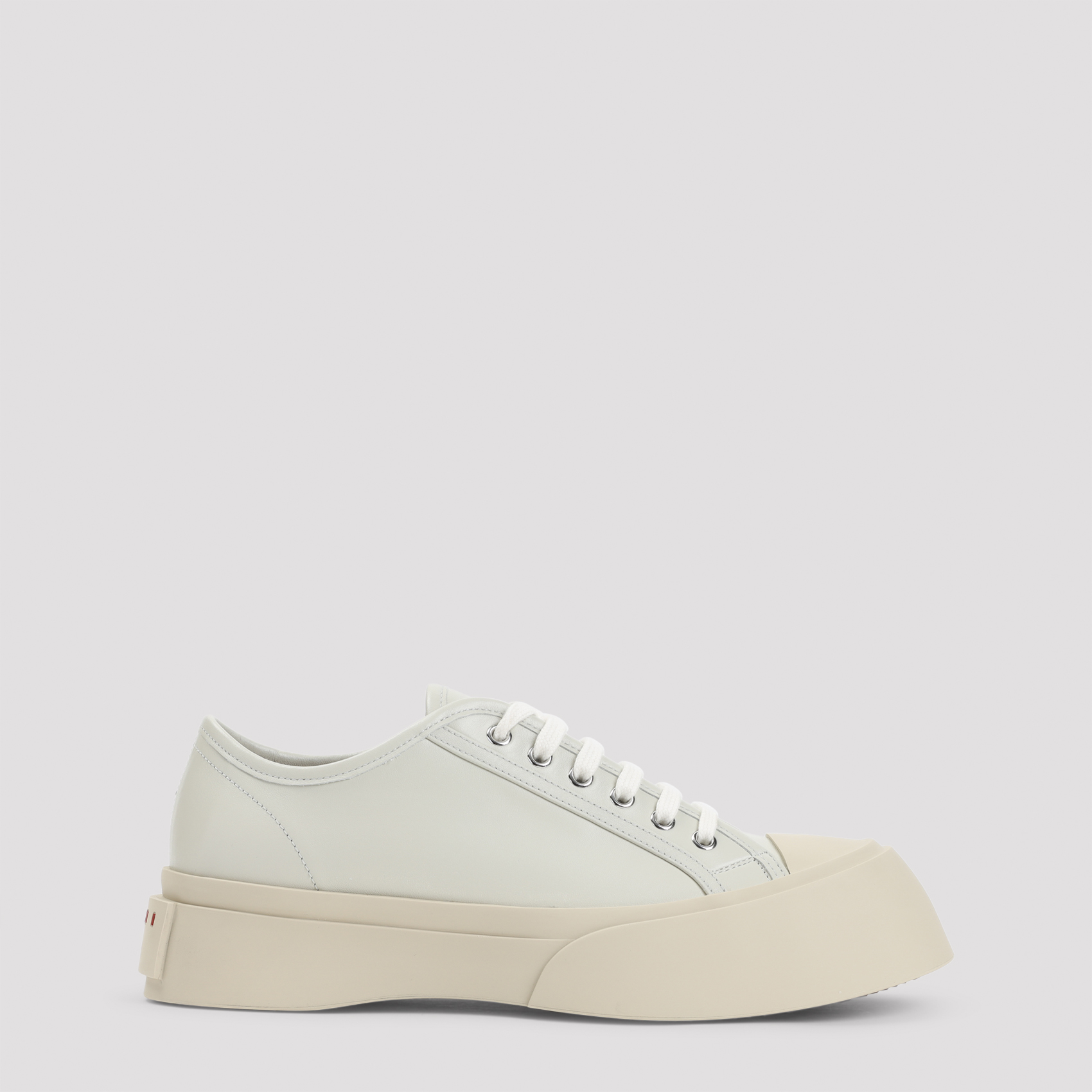 Marni Men's Nude & Neutrals Pablo Sneakers Calf Leather Rubber Shoe
