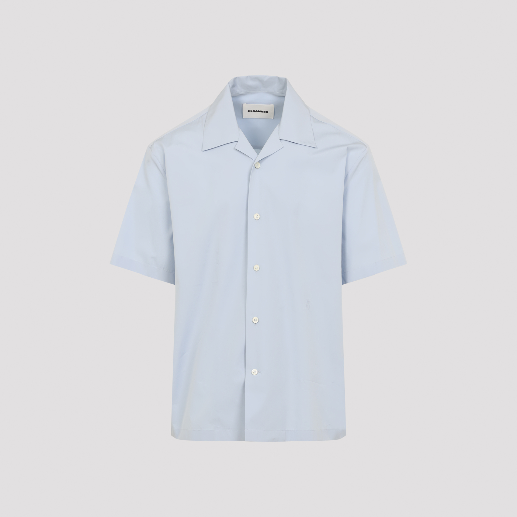 Jil Sander Men's Blue Cotton Shirt