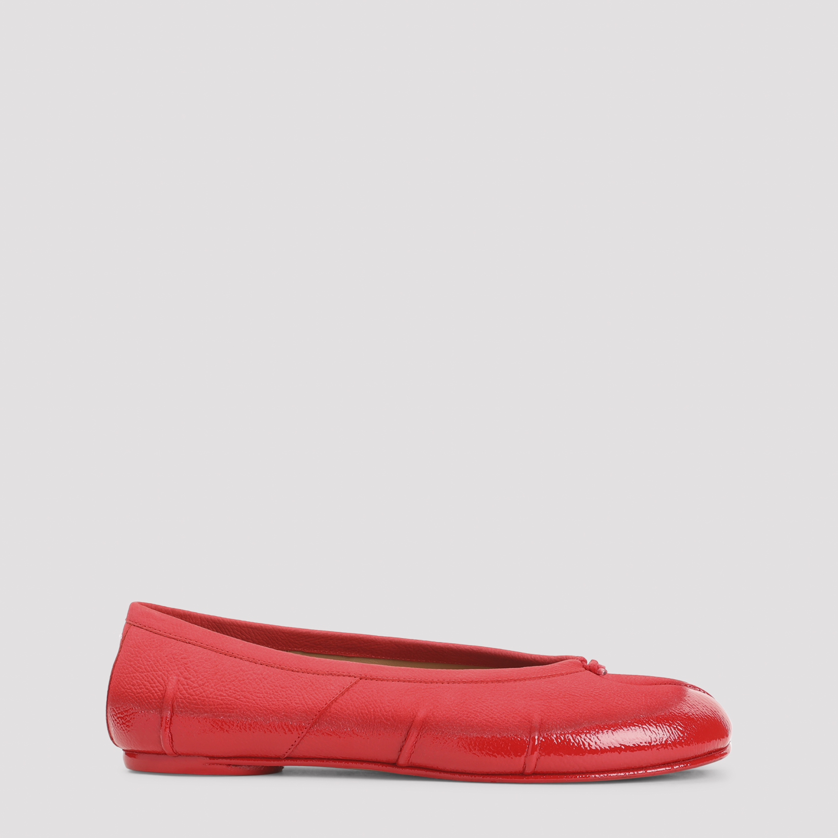 Maison Margiela Women's Red Tabi New Ballerina Shoe