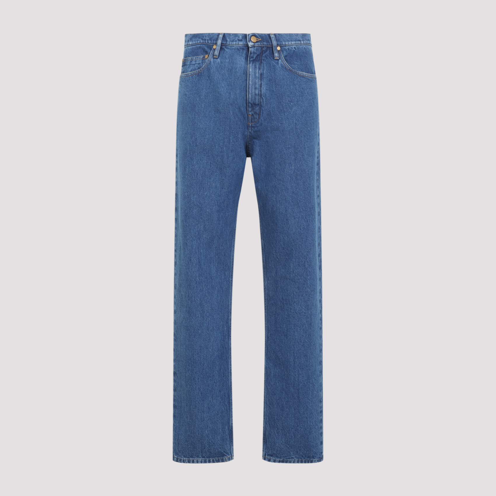 Jil Sander Men's Blue Denim Cotton Jean