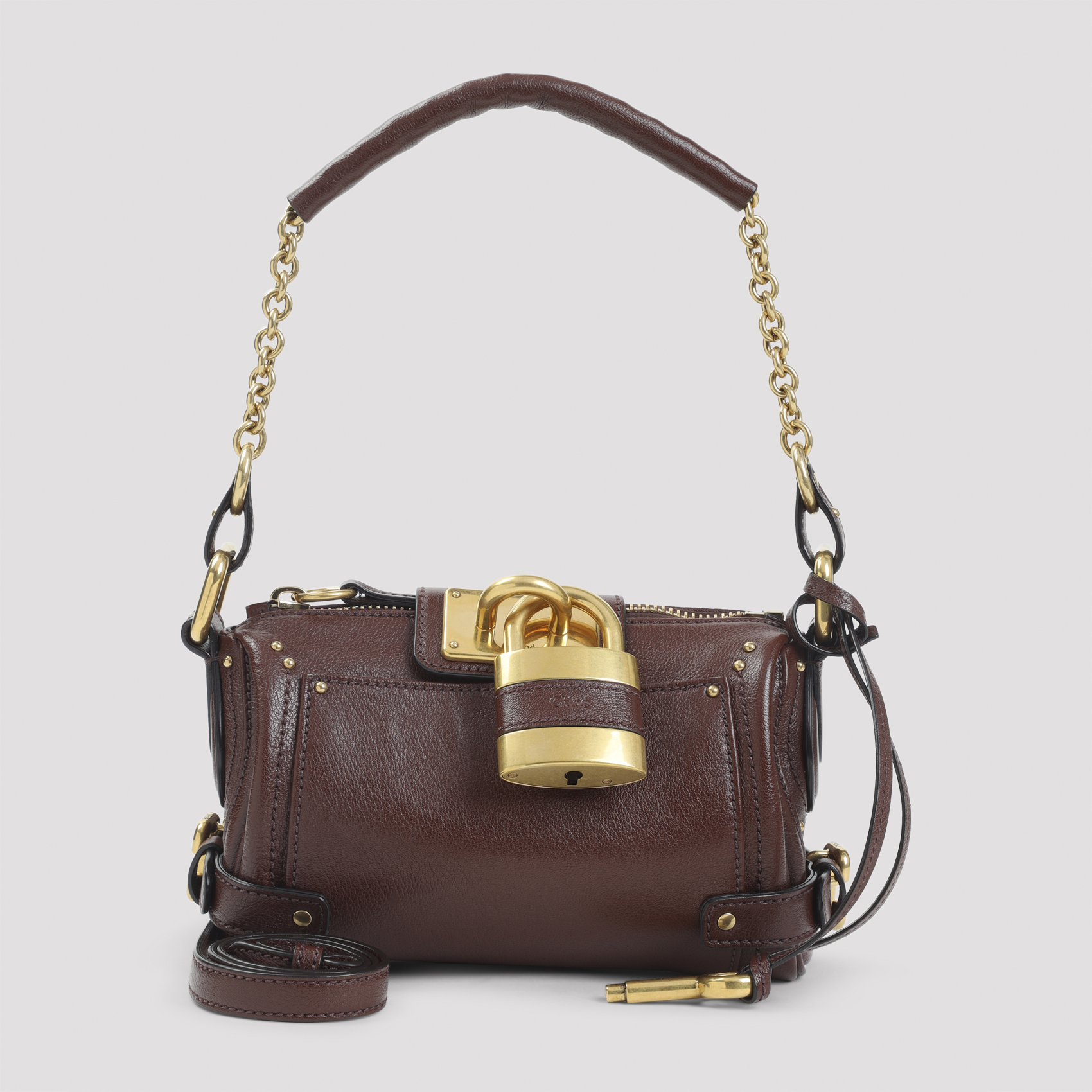 Chloé Women's Brown Paddington Bag Buffalo Leather