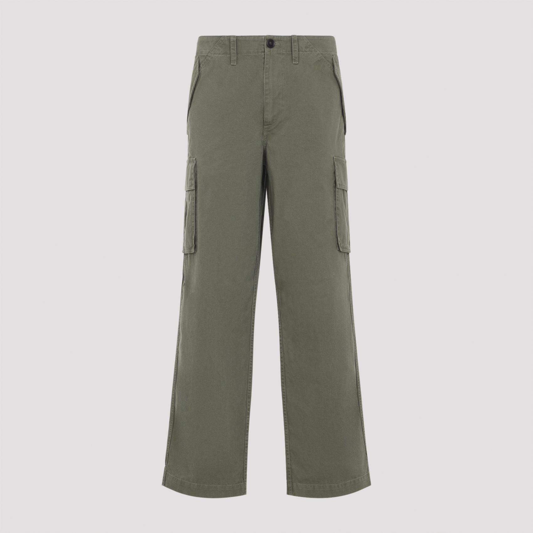 Burberry Men's Green Cyrus Cargo Cotton Pant