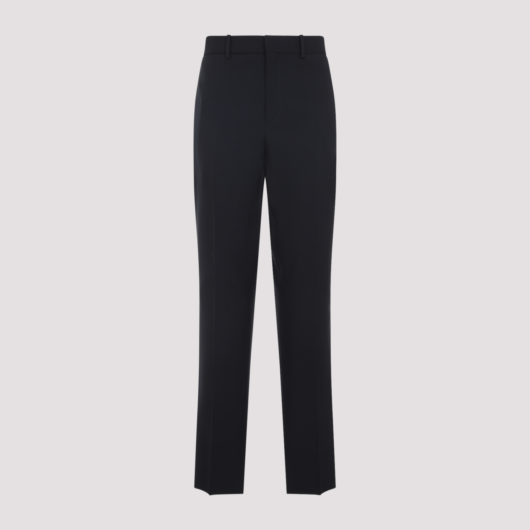 Jil Sander Men's Blue Slim Fit Pants Wool
