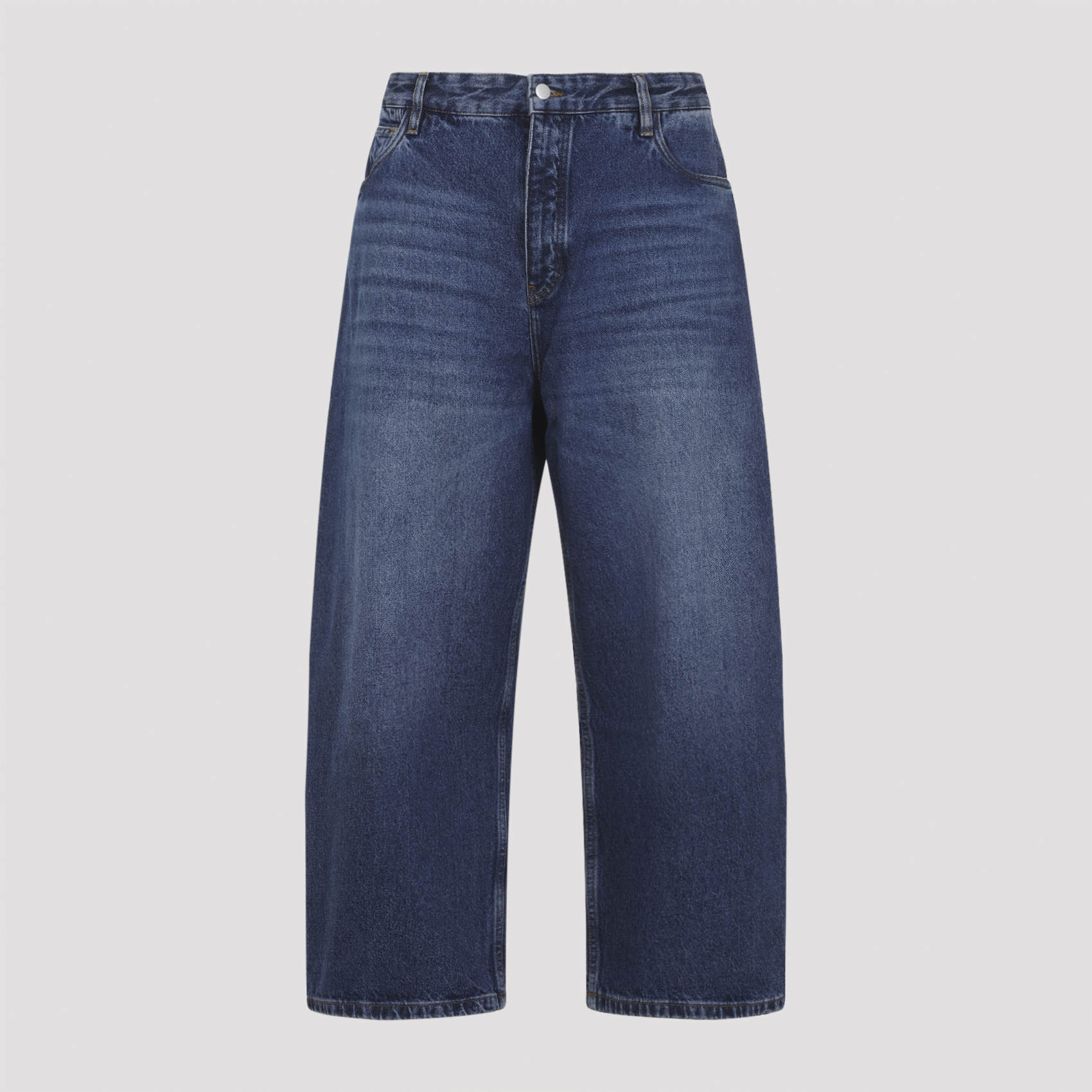 Studio Nicholson Men's Blue Paolo Jeans Cotton
