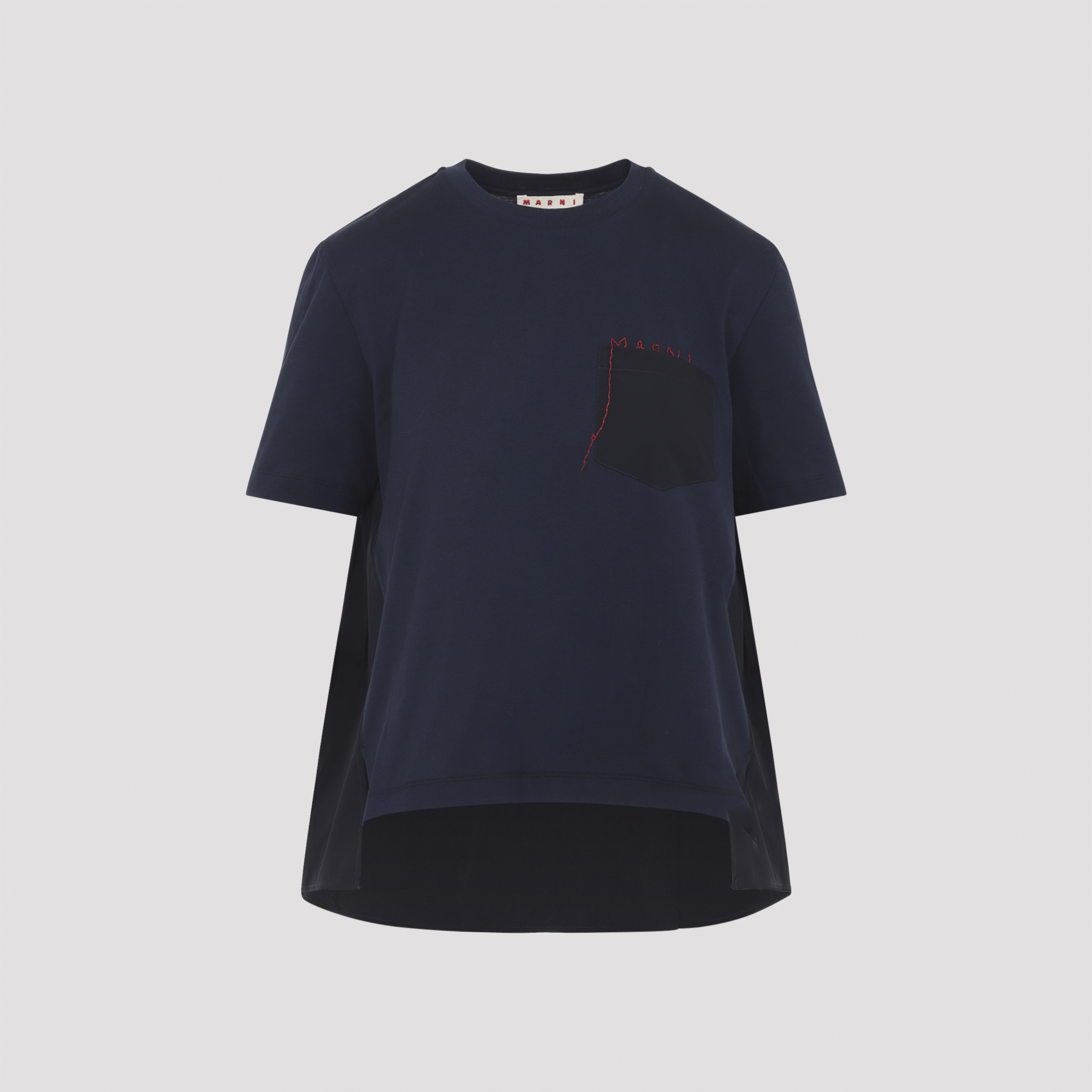 Marni Women's Blue T-Shirt Cotton Tshirt