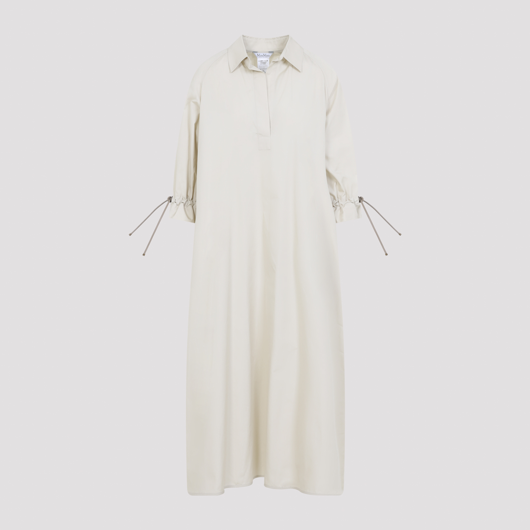 Max Mara Women's Nude & Neutrals Mirto Chemisier Dress Cotton