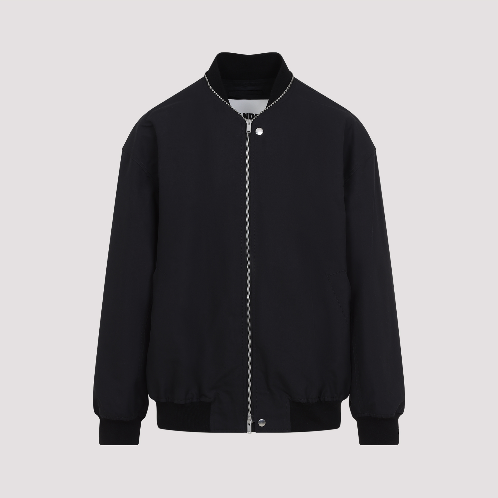 Jil Sander Men's Black 11 Blouson Cotton Jacket