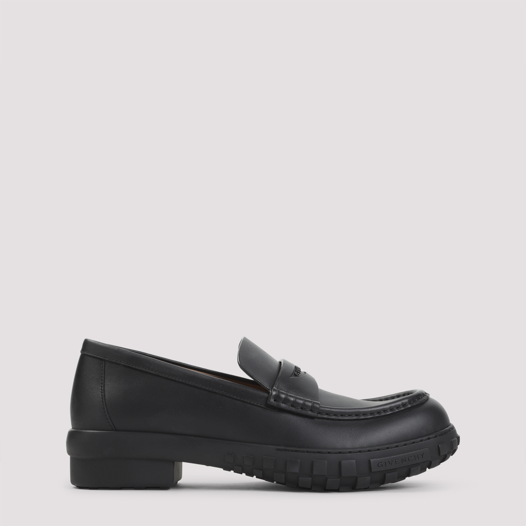 Givenchy Men's Black Echo Loafers Calf Leather