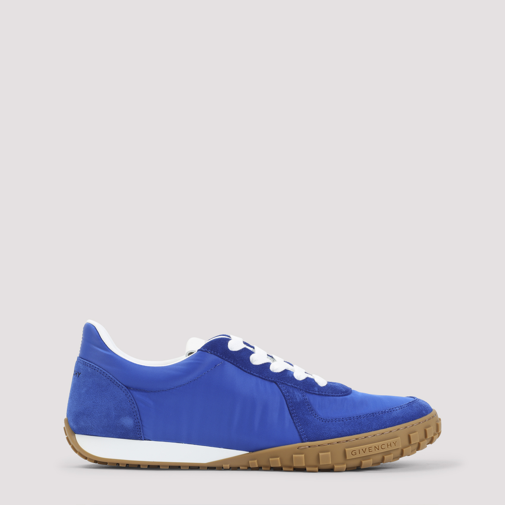 Givenchy Men's Blue Polyamide Sneakers Rubber Shoe