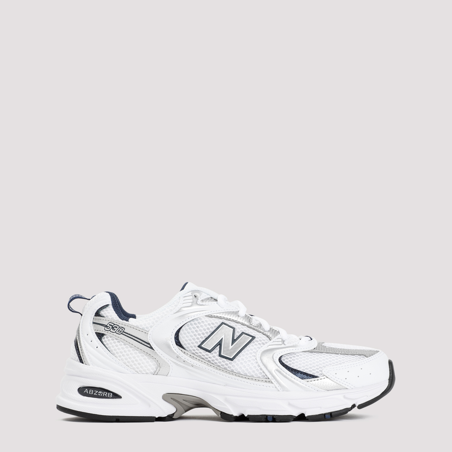New Balance Unisex Grey 530 Sneakers Leather Textile Rubber