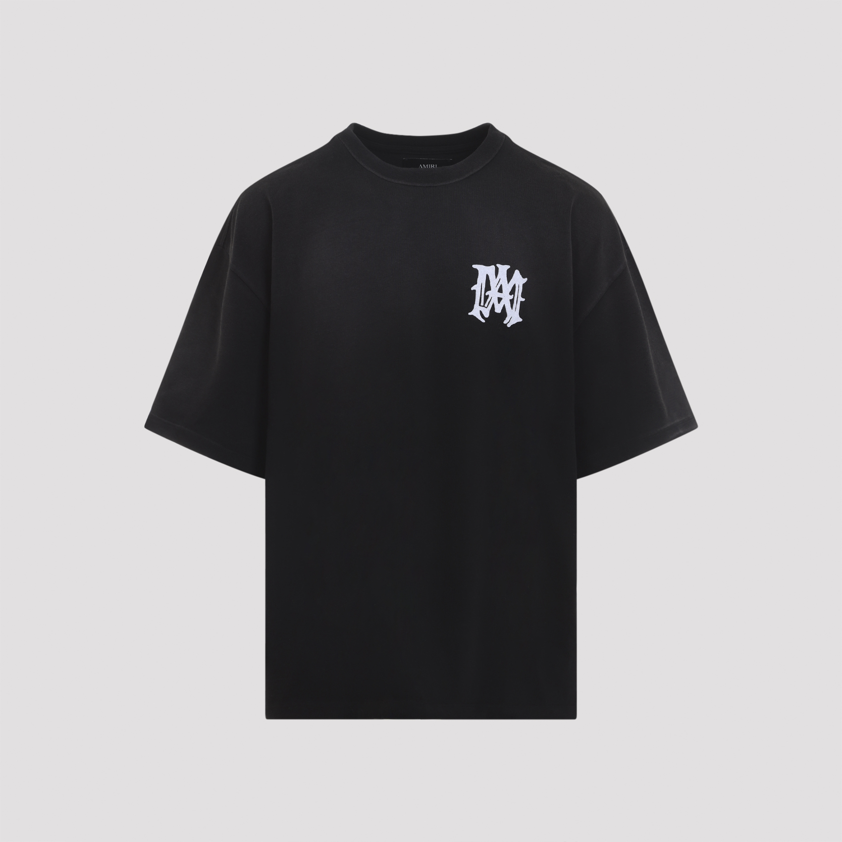 Amiri Men's Black Hollywood Os Tee Cotton Tshirt
