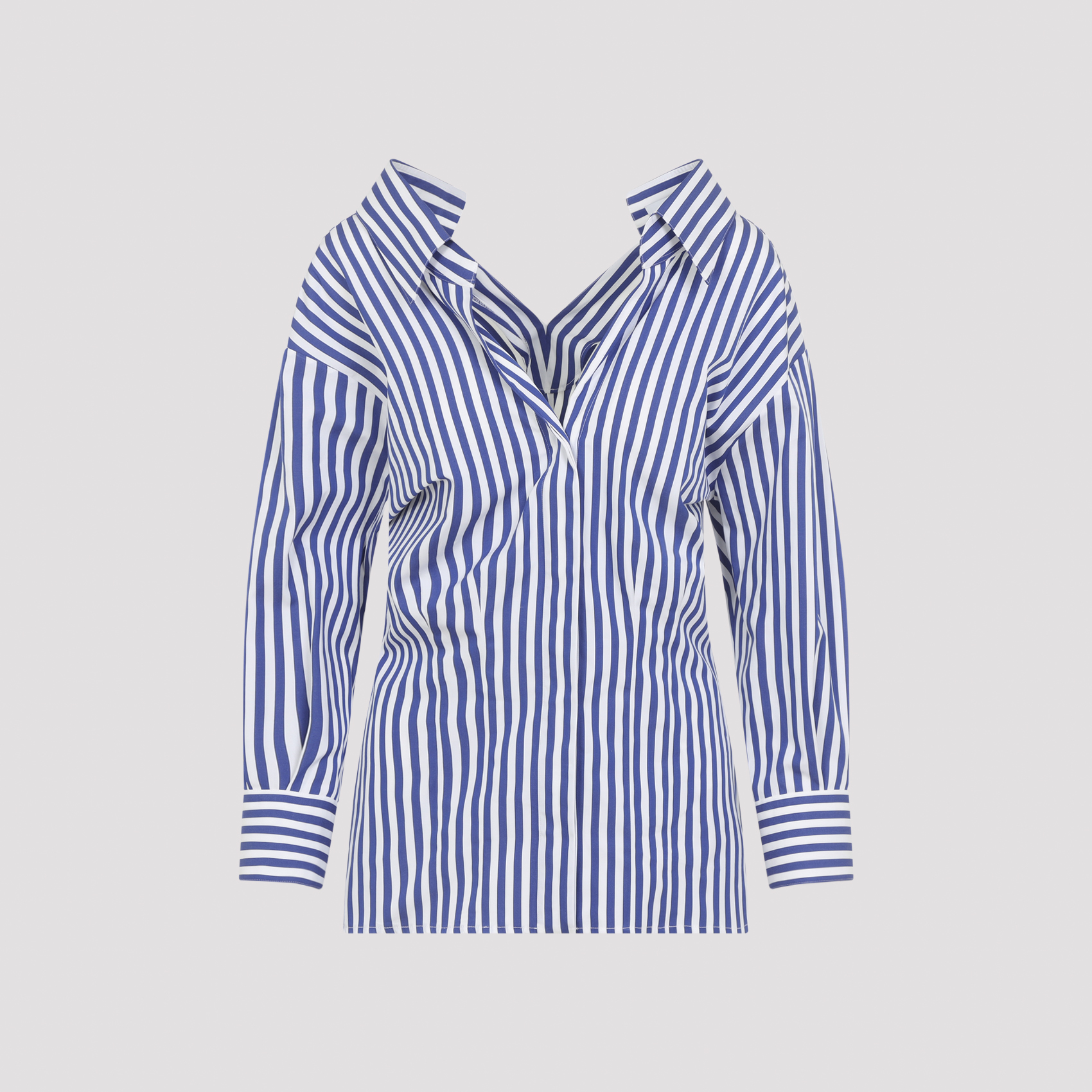 Givenchy Women's Blue Shirt Cotton
