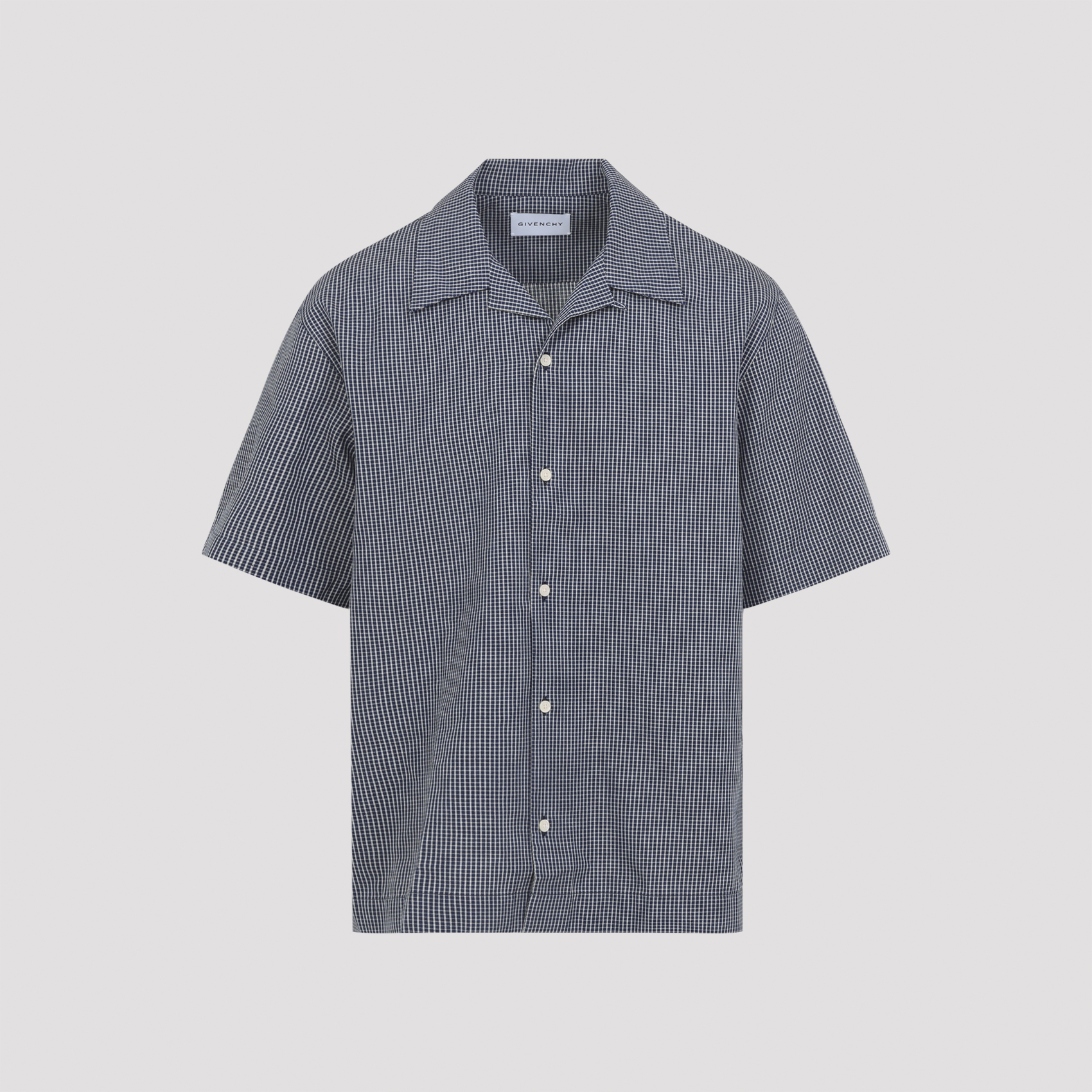Givenchy Men's Blue Shirt Cotton