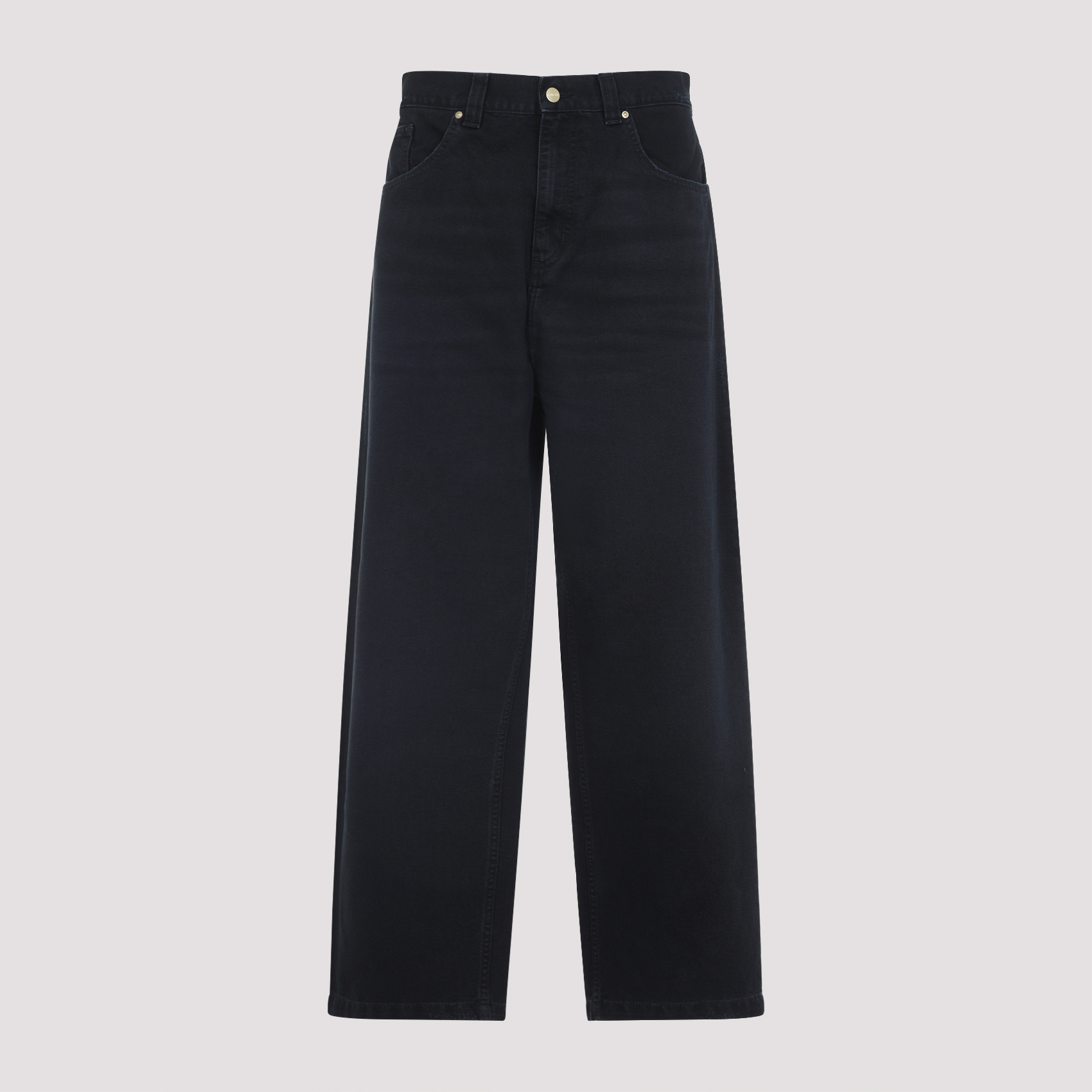 Carhartt Wip Men's Black Brandon Jeans Cotton Pant