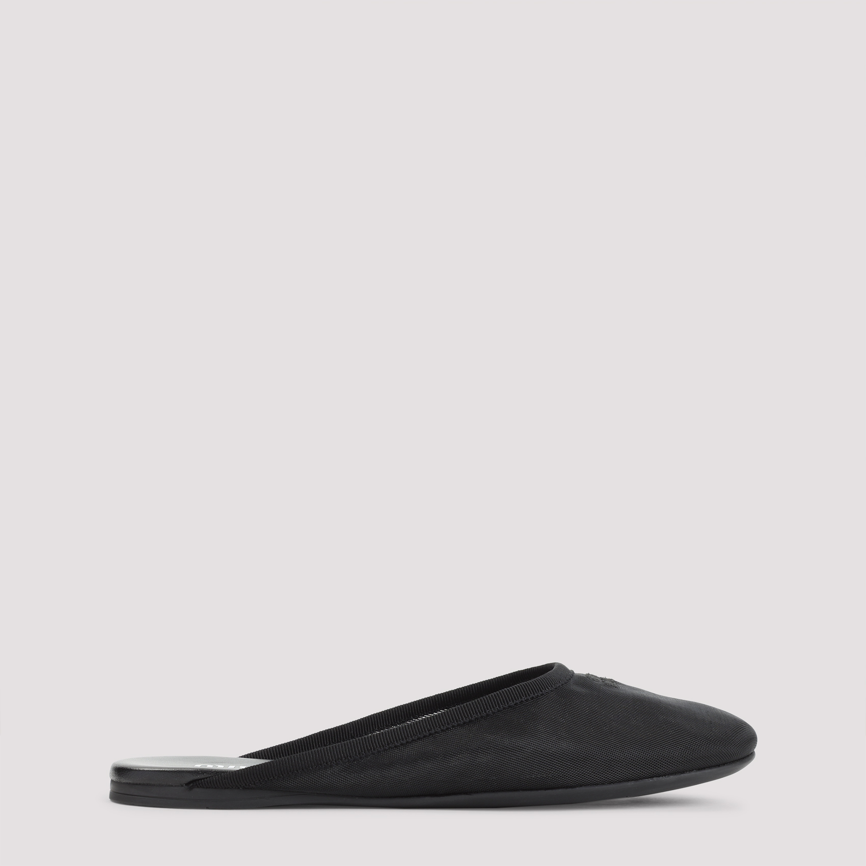 Miu Miu Women's Black Shoes Polyester Leather