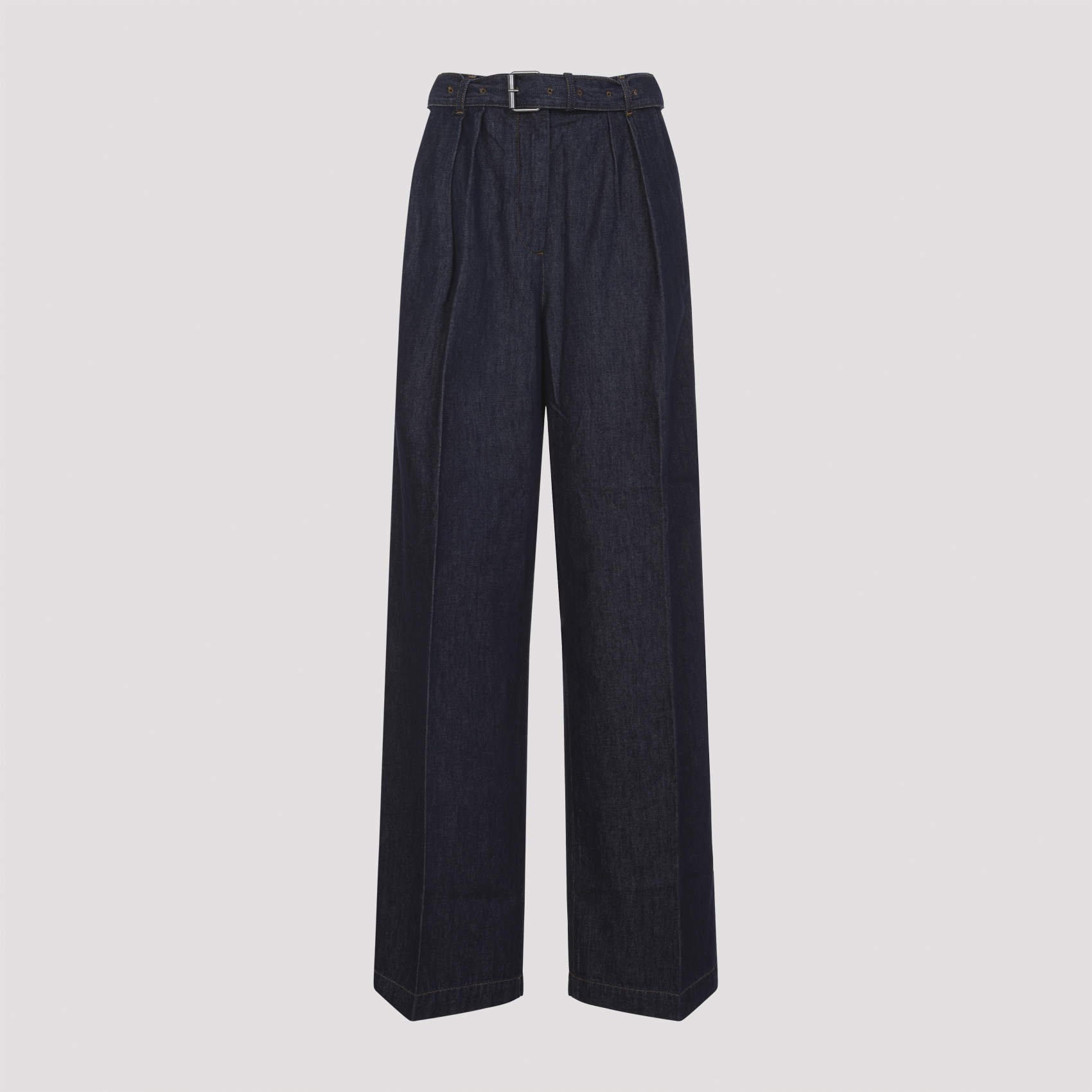 Dries Van Noten Women's Blue Peaches Jeans Cotton