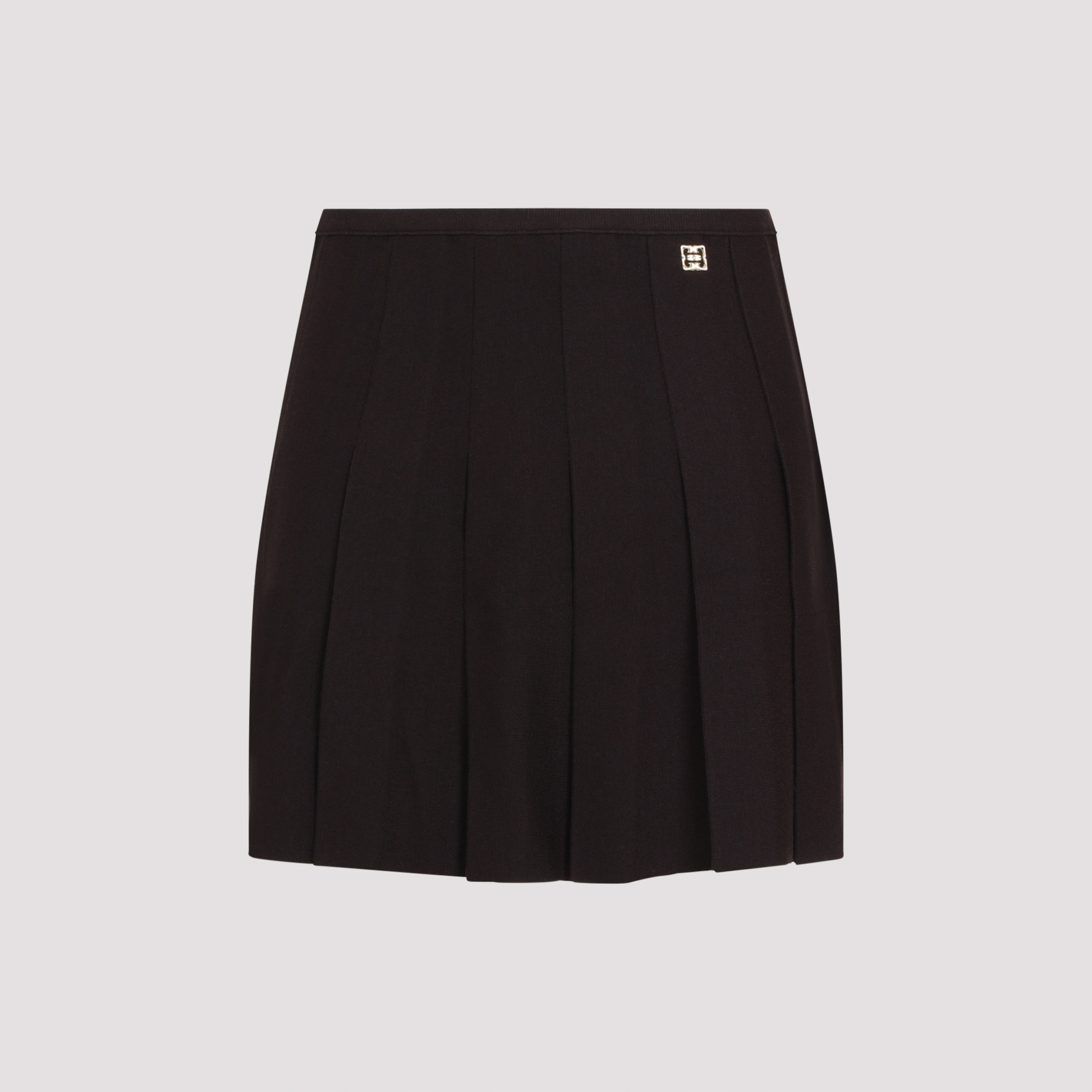Givenchy Women's Brown Skirt Wool Polyamide Elastane