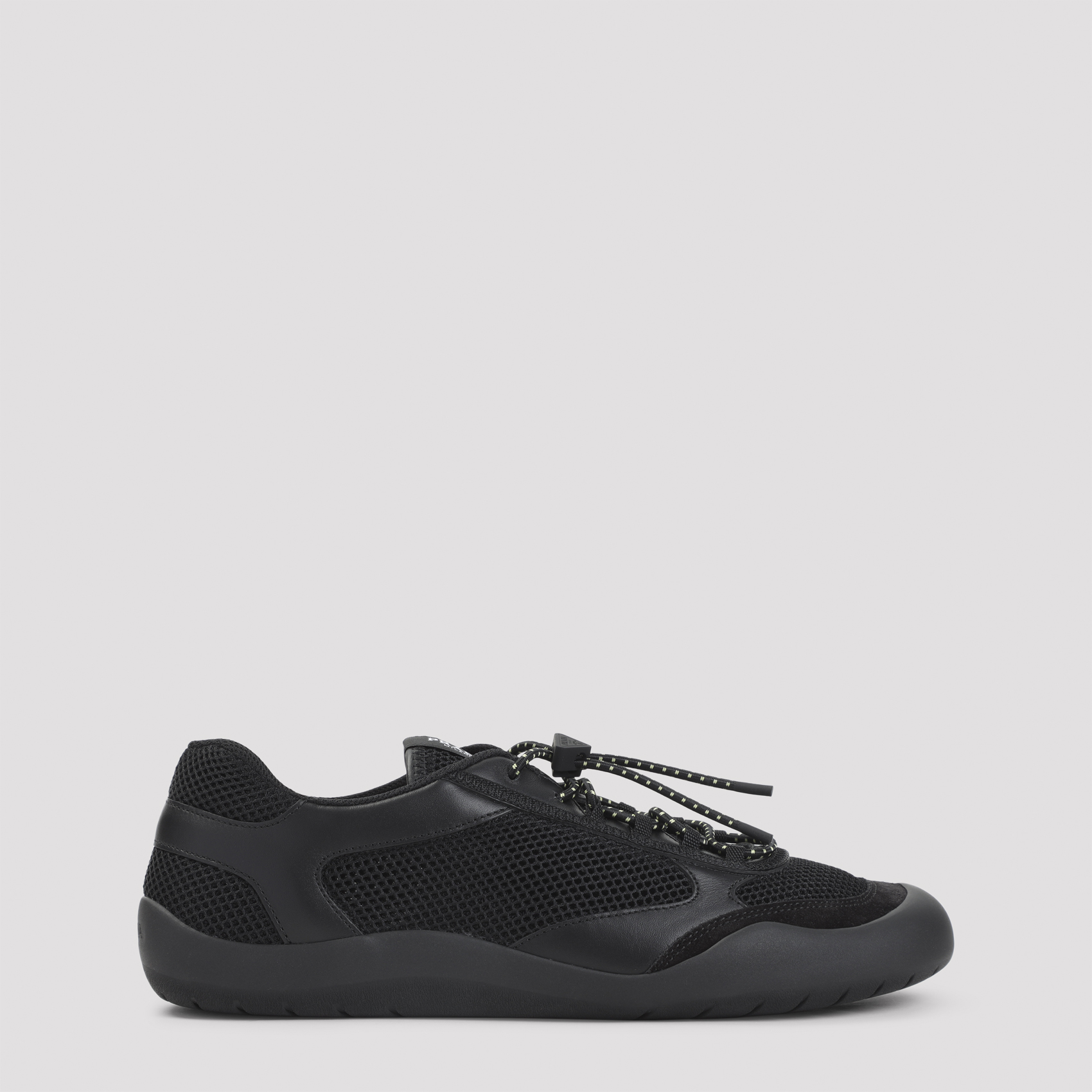 Prada Men's Black Sneakers Polyester