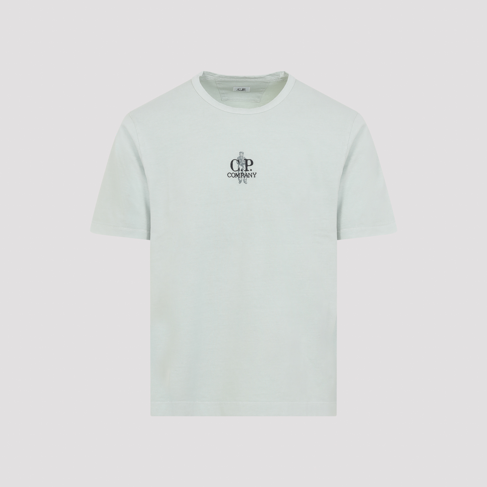 Cp Company Men's Blue Cotton T-Shirt Tshirt