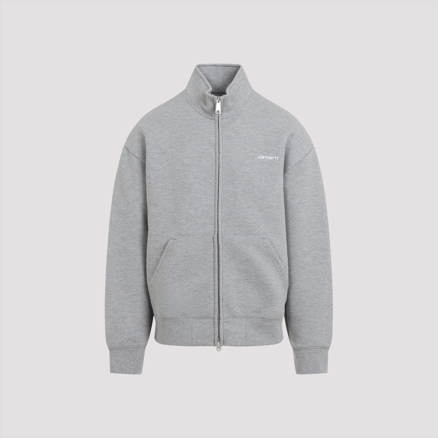 Carhartt Wip Men's Multicolour Alda Zip Sweat Jacket Cotton Polyester