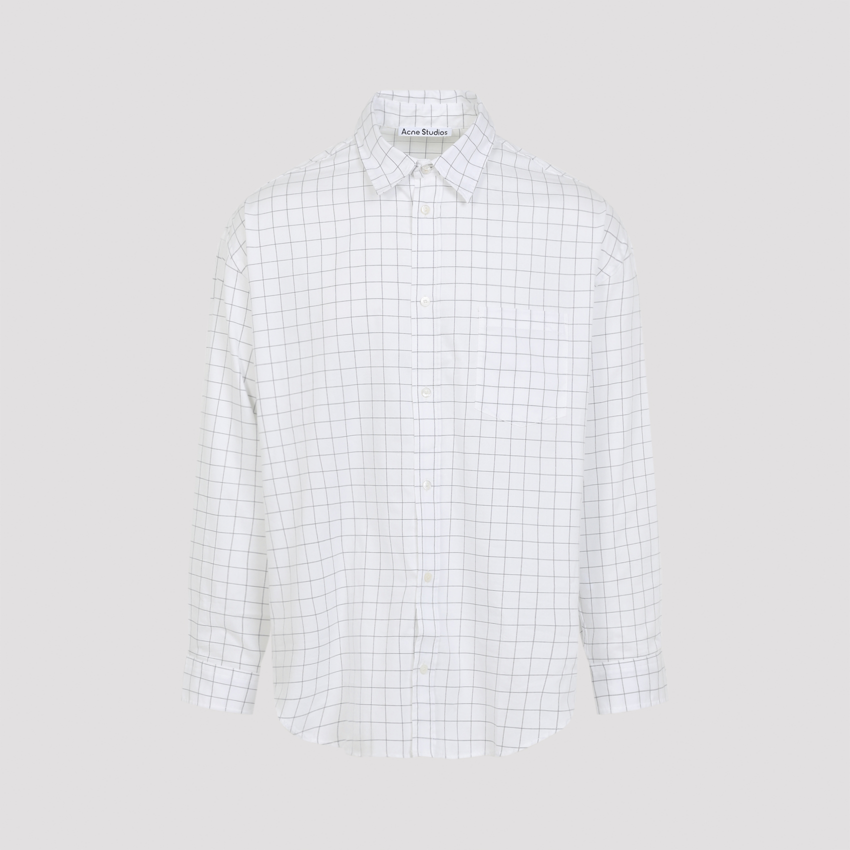 Acne Studios Men's White Cotton Shirt