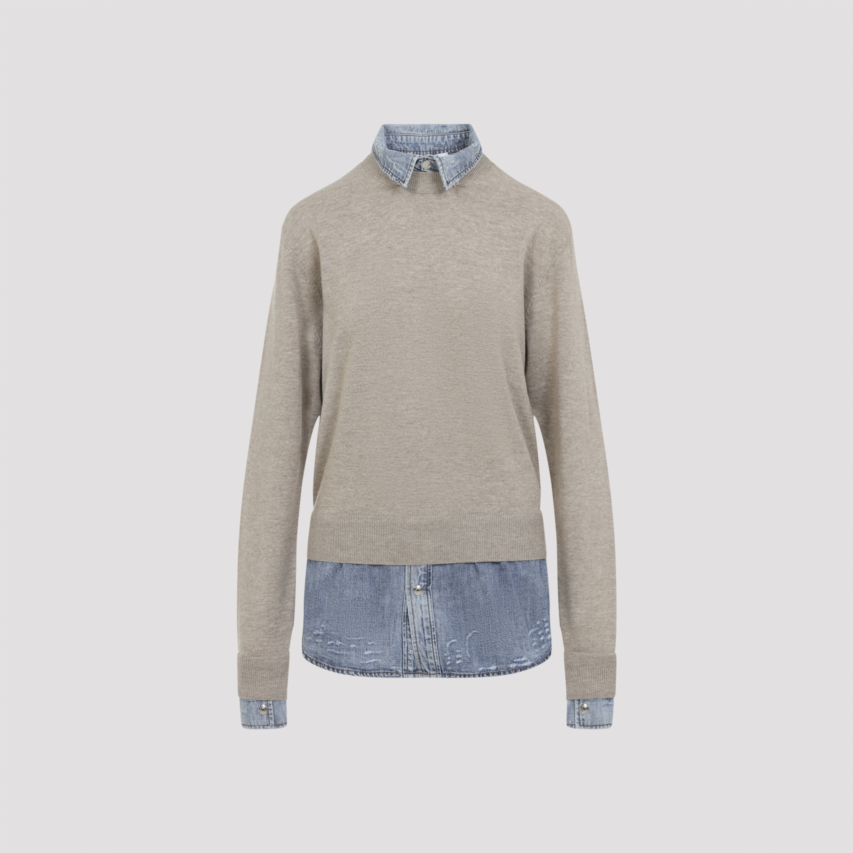 Acne Studios Women's Nude & Neutrals Sweater Wool