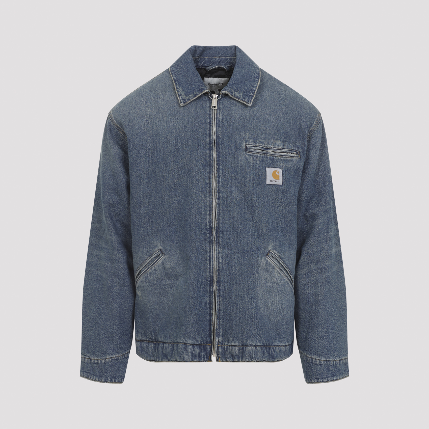 Carhartt Wip Men's Blue Og Detroit Jacket Cotton