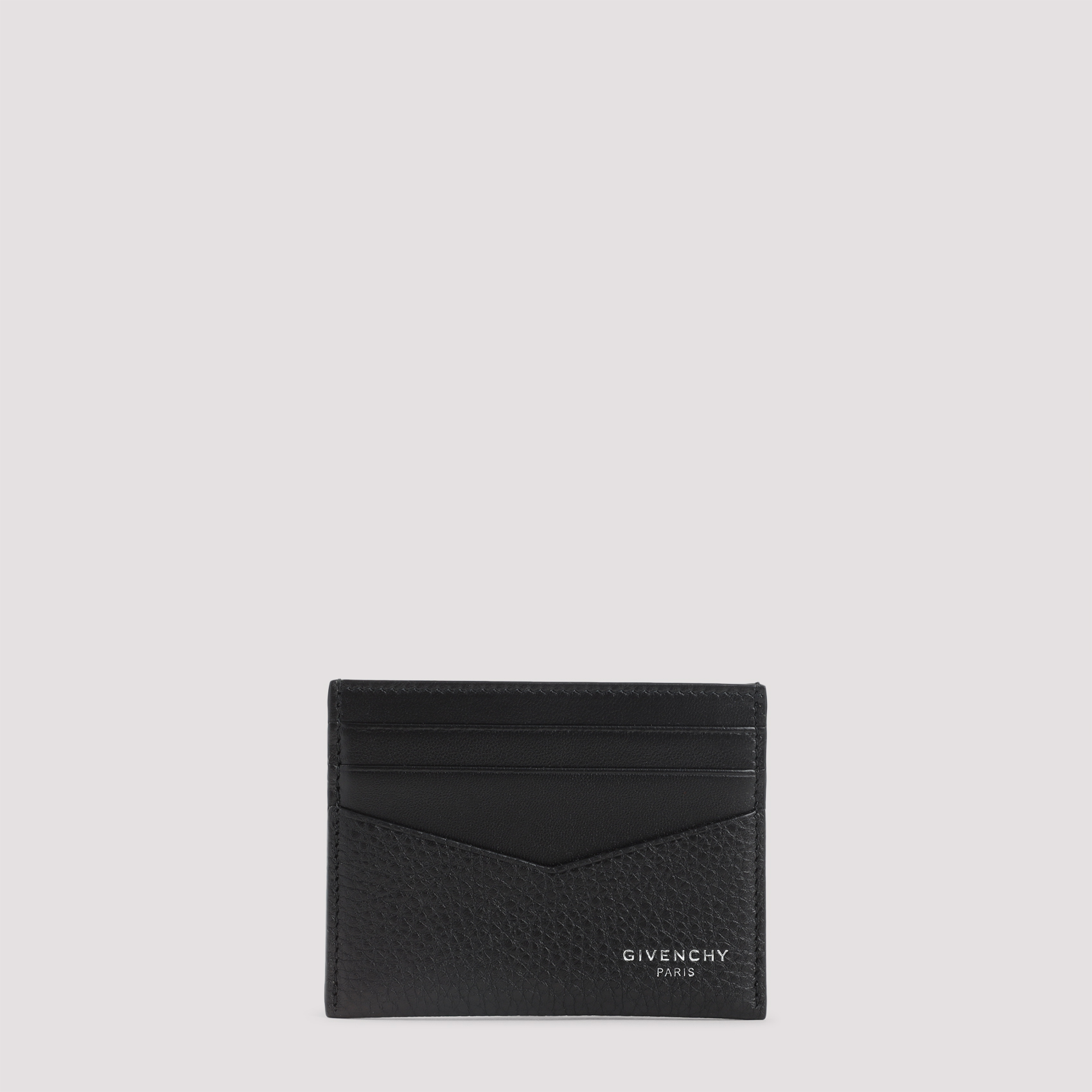 Givenchy Men's Black 2X3 Credit Card Case Calf Leather Smallleathergoods