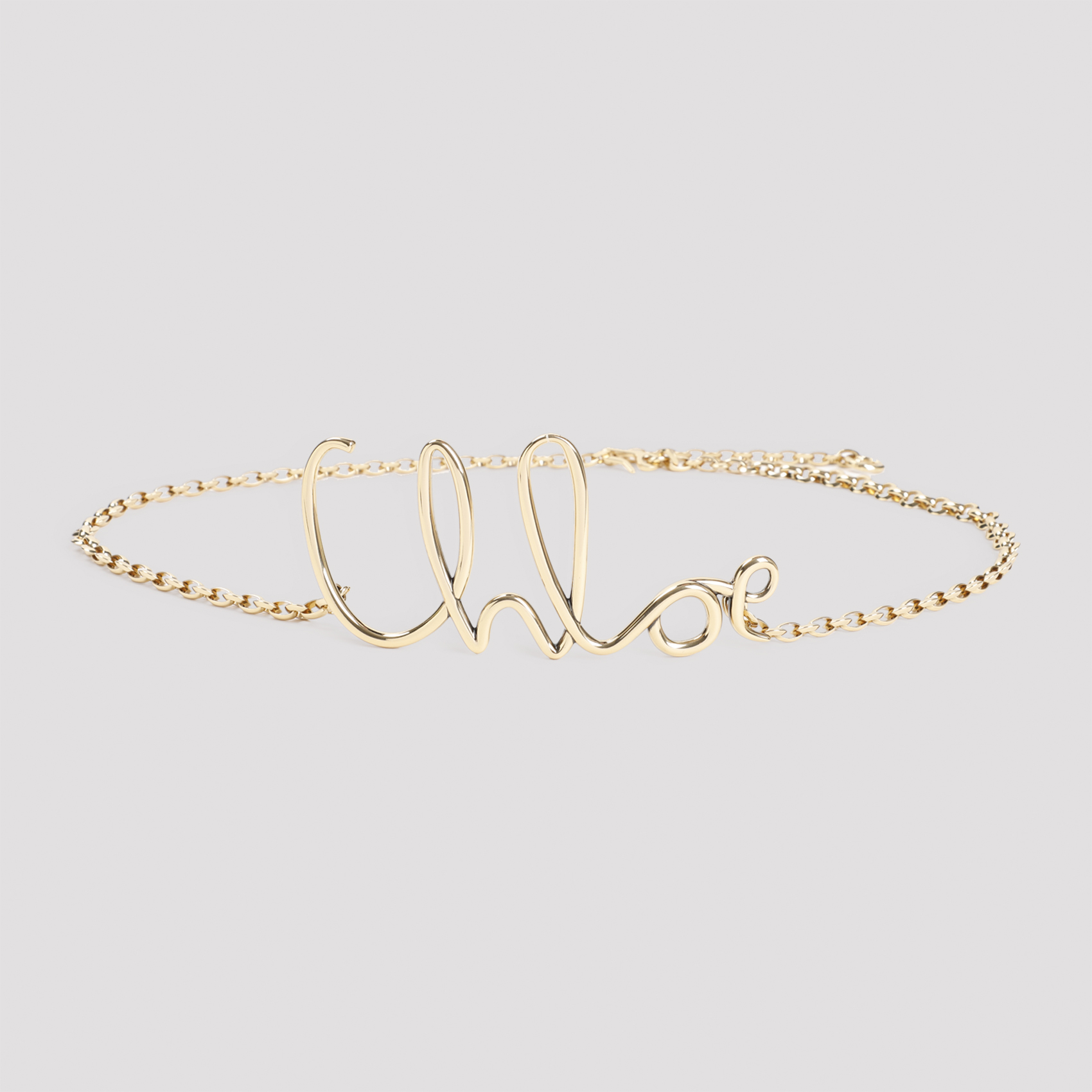 Chloé Women's Metallic Belt Brass